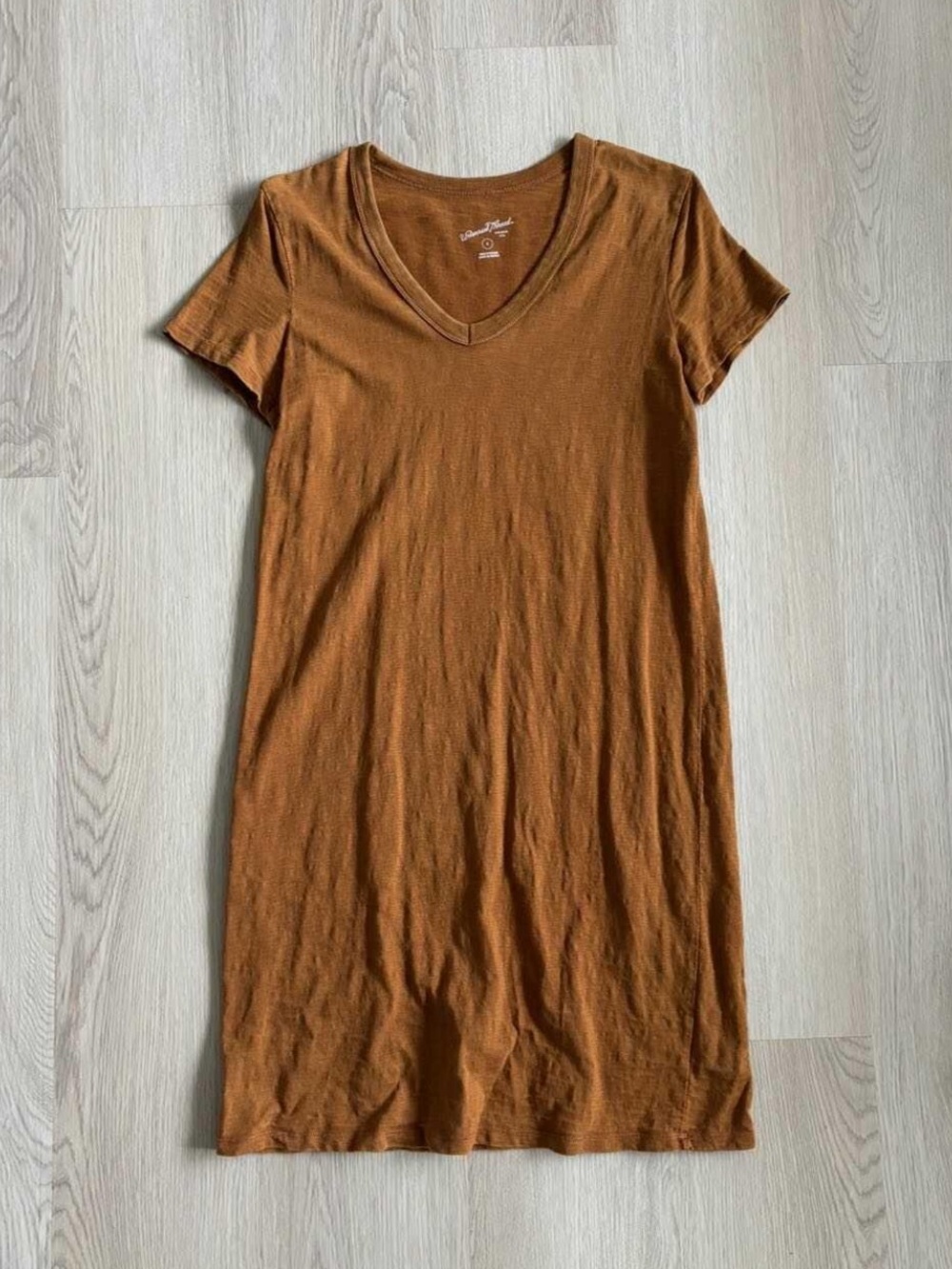 Burnt Orange Shirt Dress